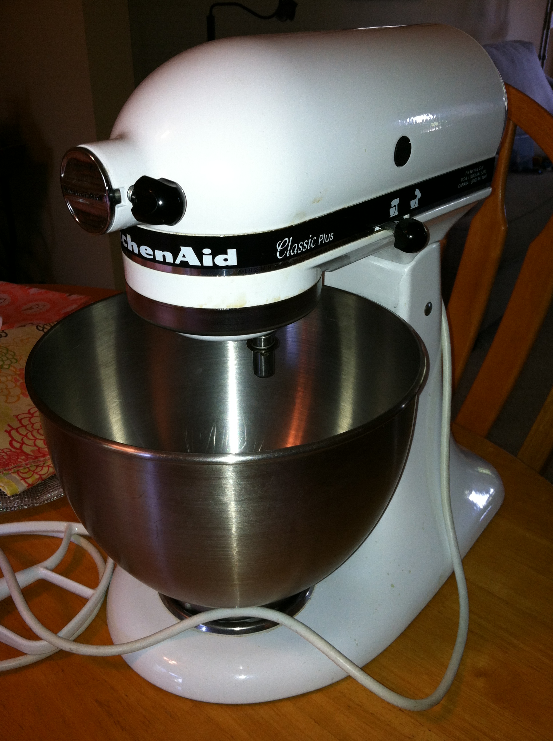 KitchenAid Professional Mixer Pattern to Make a Mixer Dust Cover